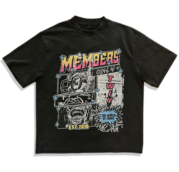 TWIY Members Tee "Black"