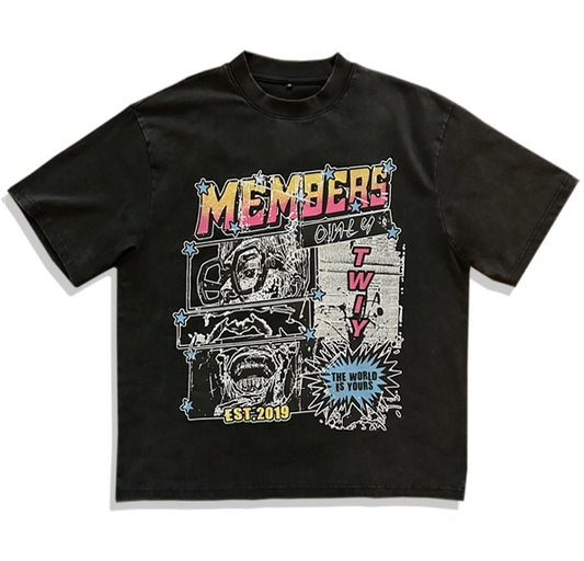 TWIY Members Tee "Black"