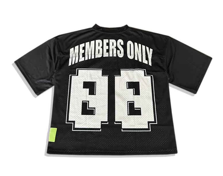 Members Only Jersey "Charcoal"
