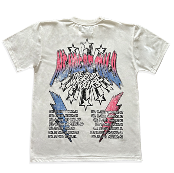 Members Only Tour Tee "White"