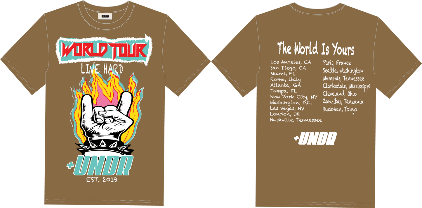 World Tour “ROCK ON” Tee