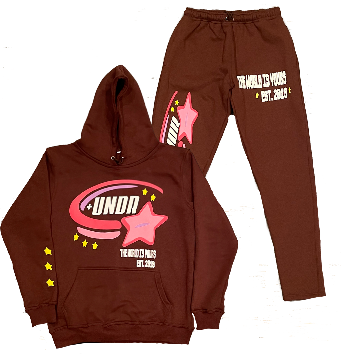 Starboy Sweatsuit Set (Mocha)