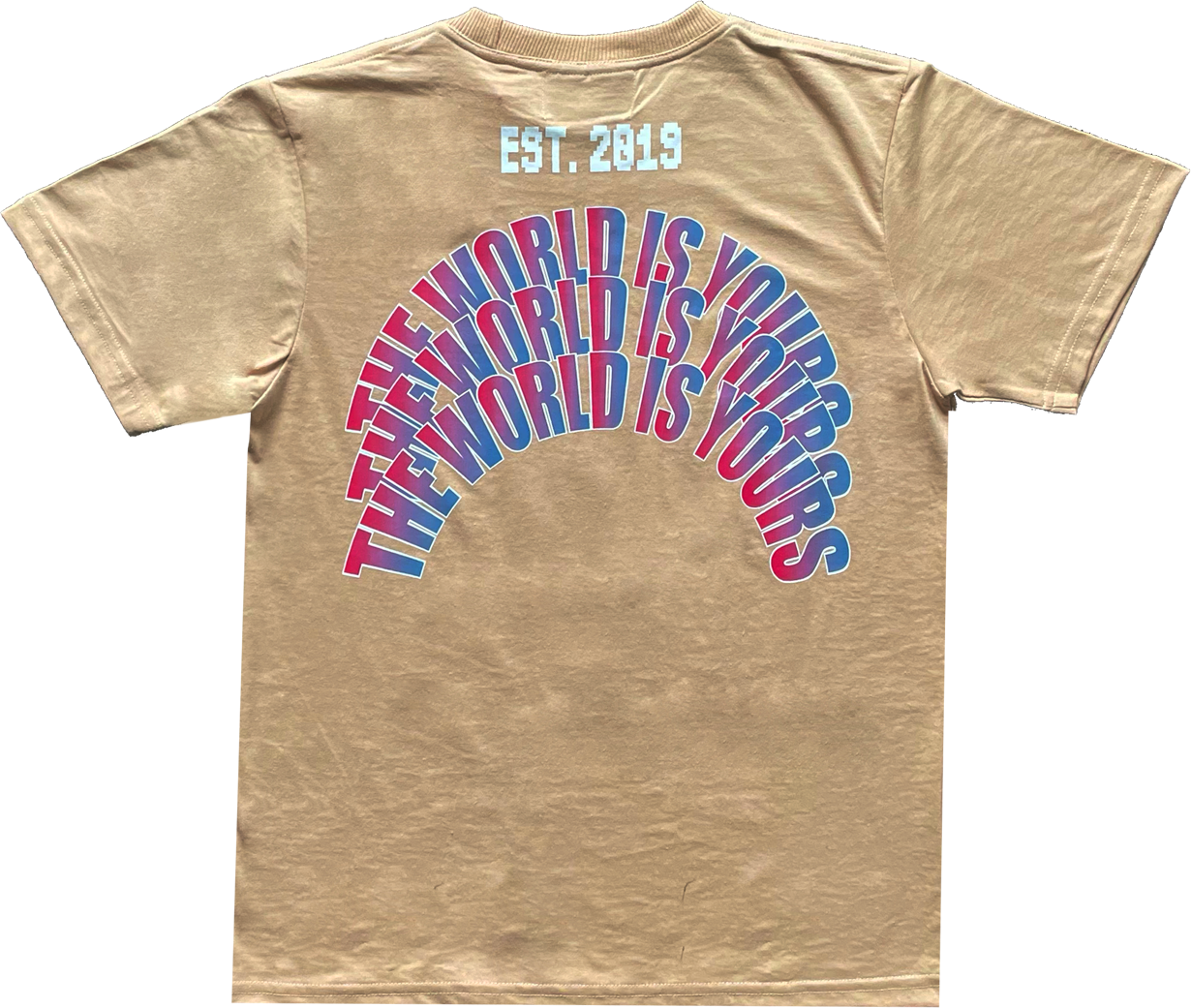 Wavy Tee “Tan”
