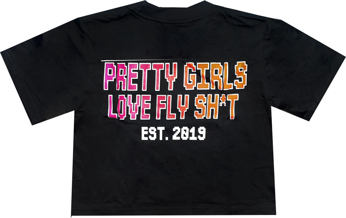 Pretty Girls Love Crop Tee "Red"