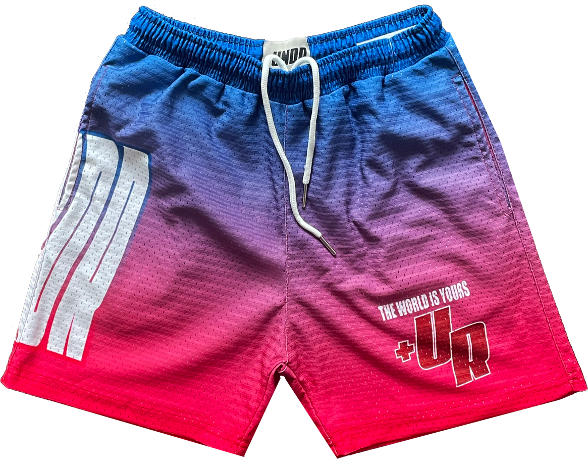 Wavy Mesh Shorts “Tan”