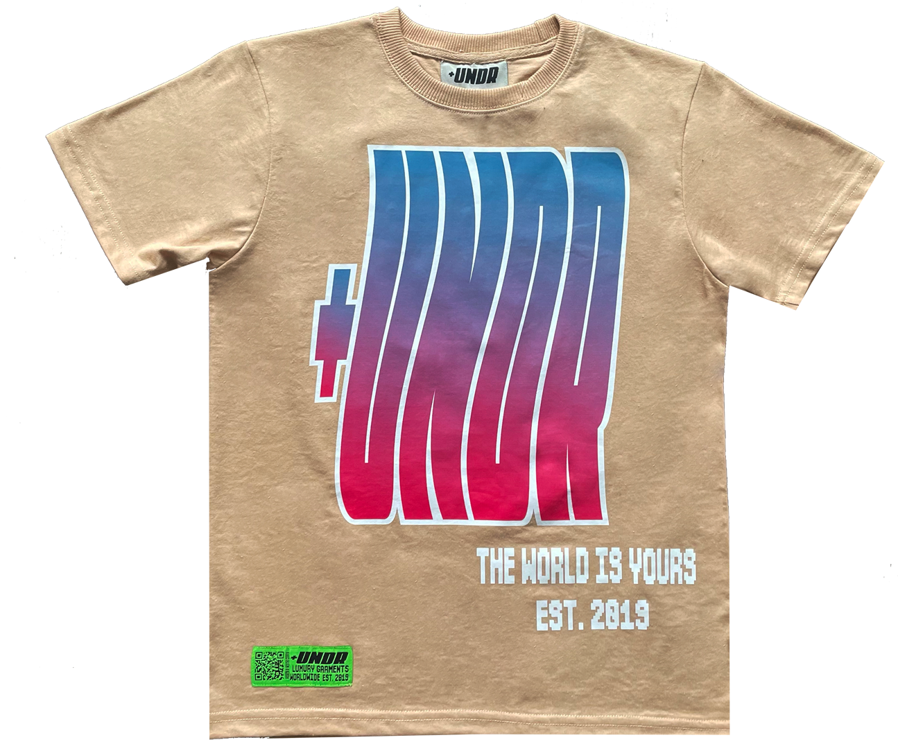 Wavy Tee “Tan”