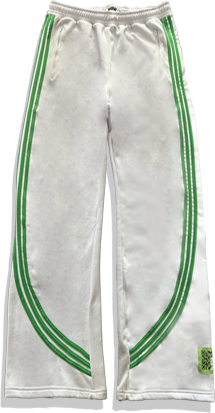 Members Track Pants "White"