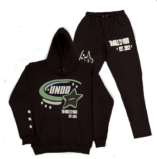 Starboy Sweatsuit Set (Black)
