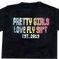Pretty Girls Love Crop Tee "Blue"
