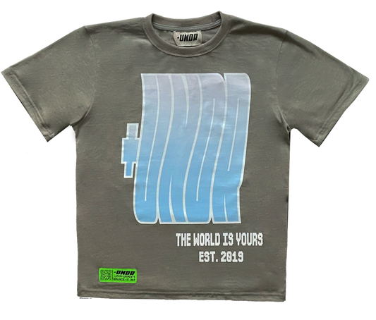 Wavy Tee “Gray”