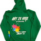 Art Is Free Sweatsuit Set (Green)